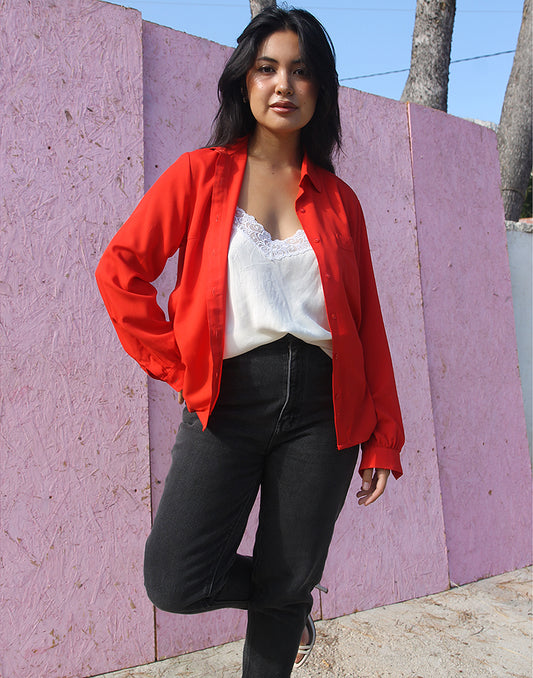 Red Blouse