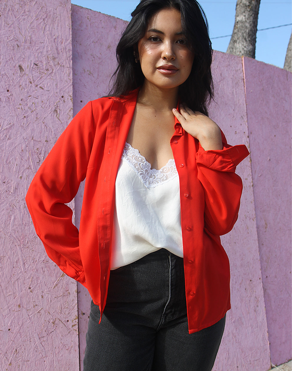 Red Blouse