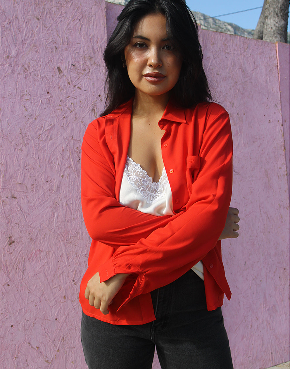 Red Blouse