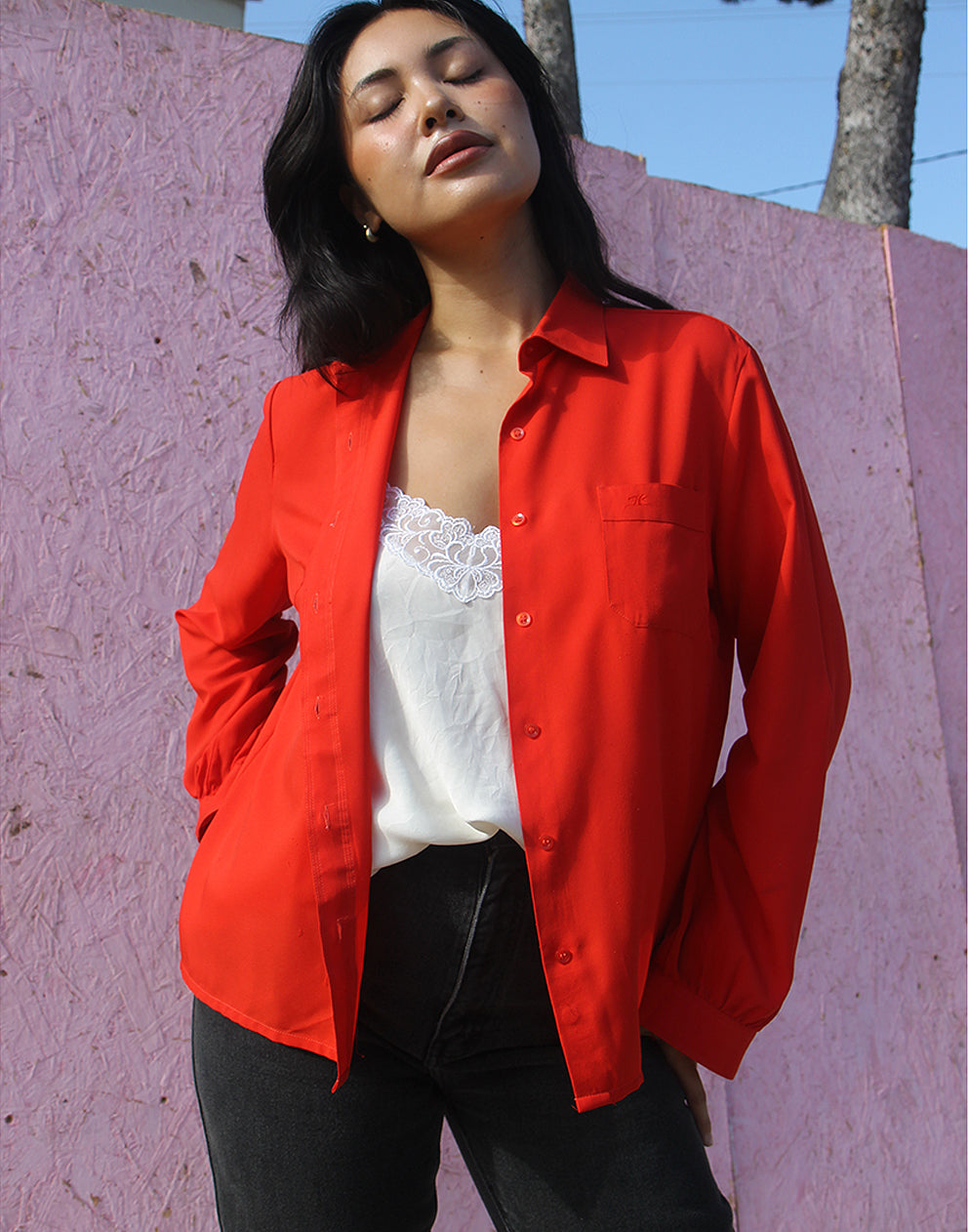 Red Blouse