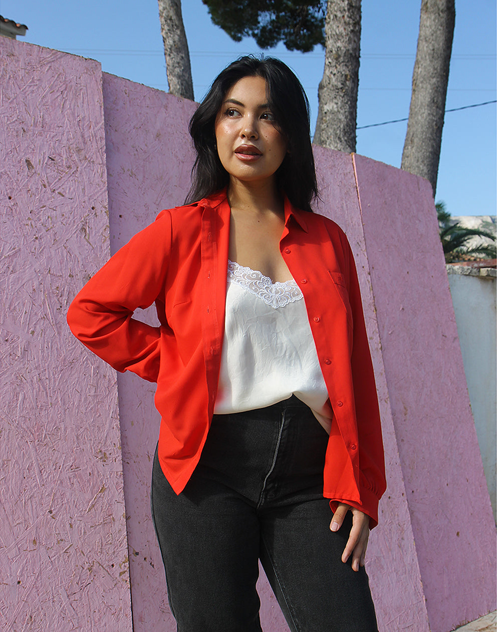 Red Blouse