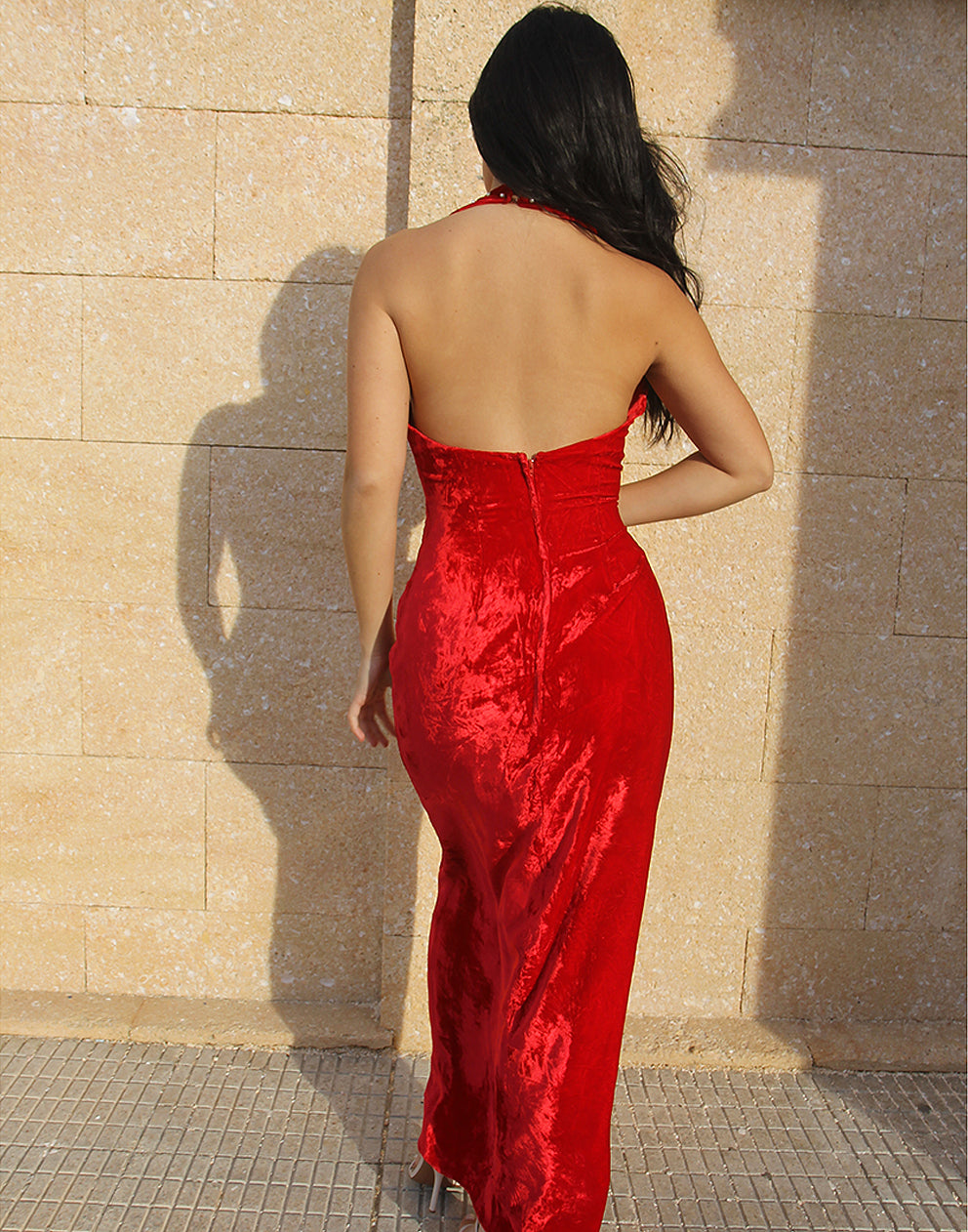 Red Maxi Dress