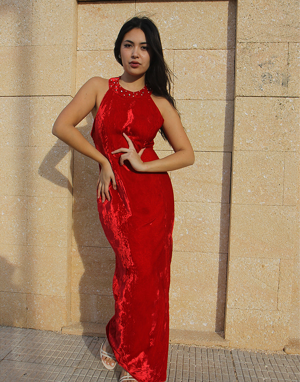 Red Maxi Dress