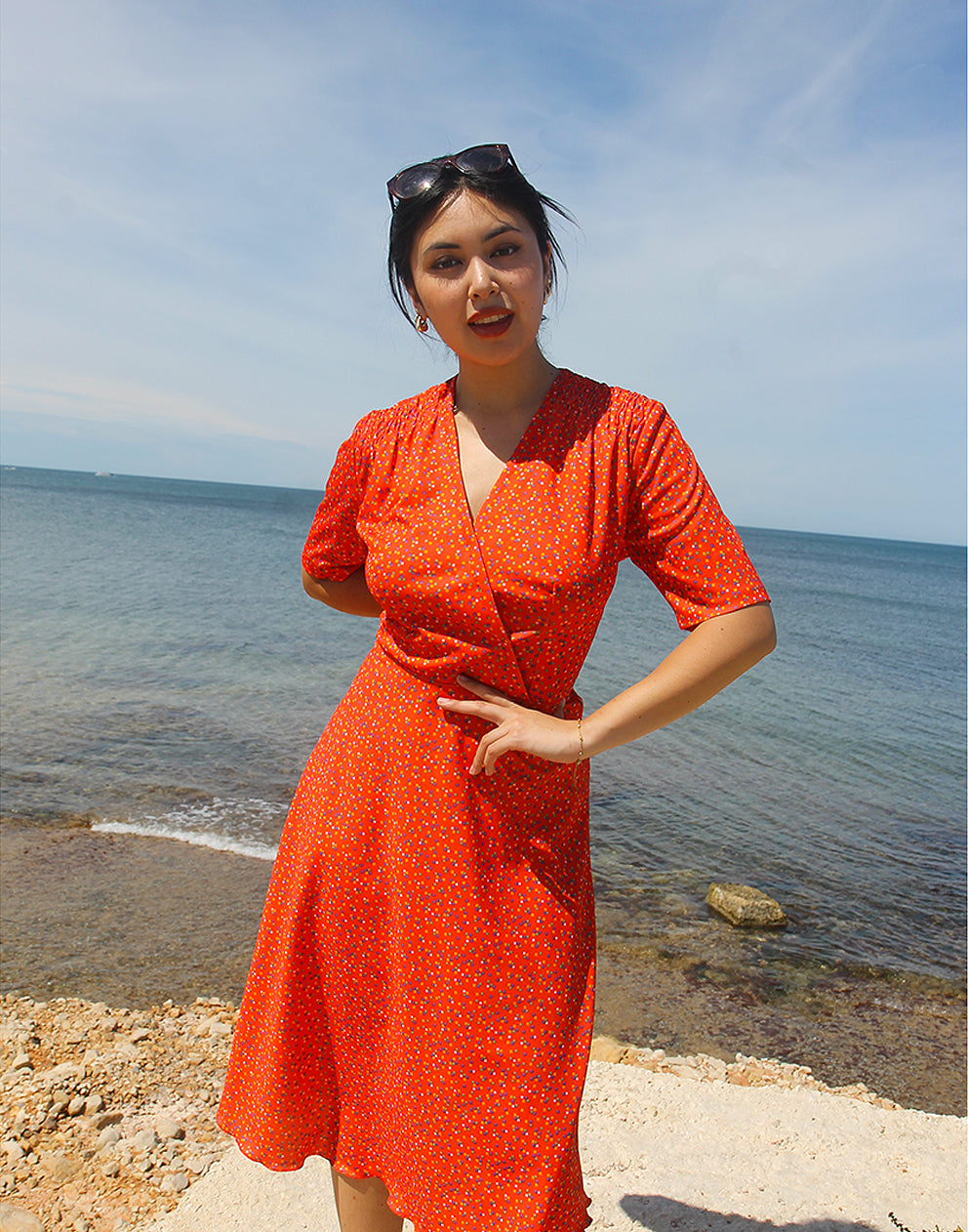 Red Vintage Dress