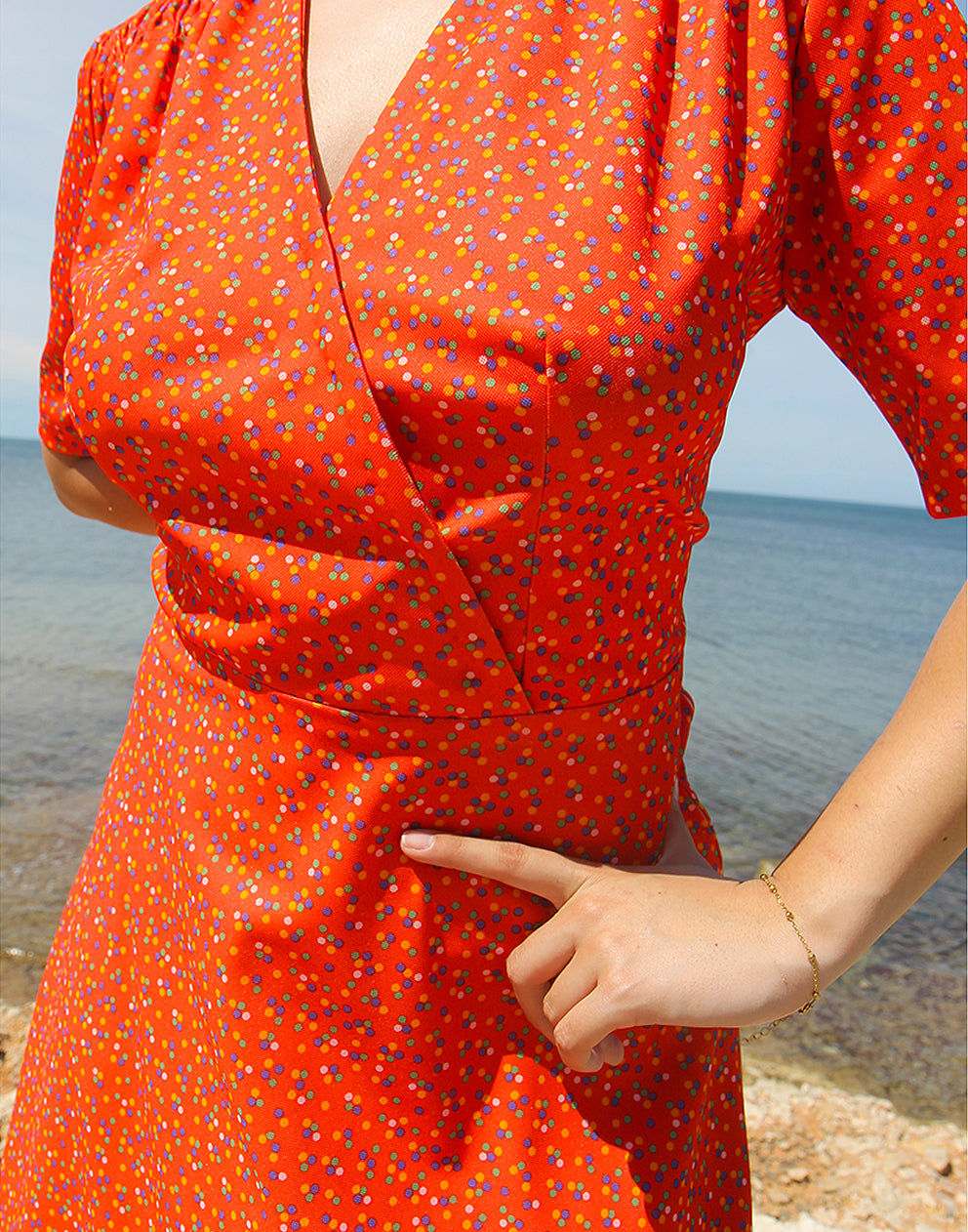 Red Vintage Dress