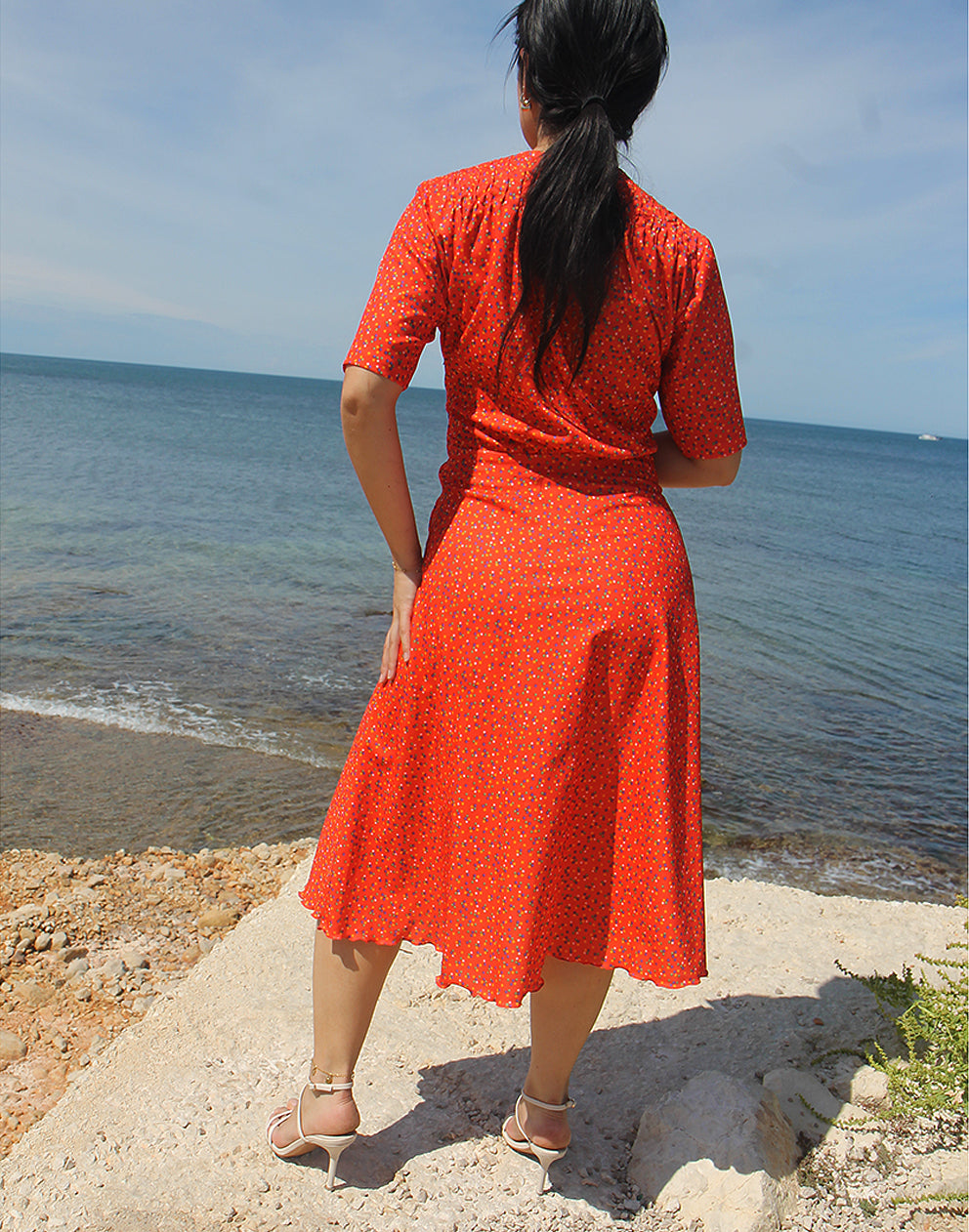Red Vintage Dress