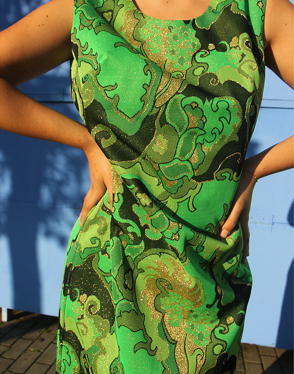 Retro Maxi Dress