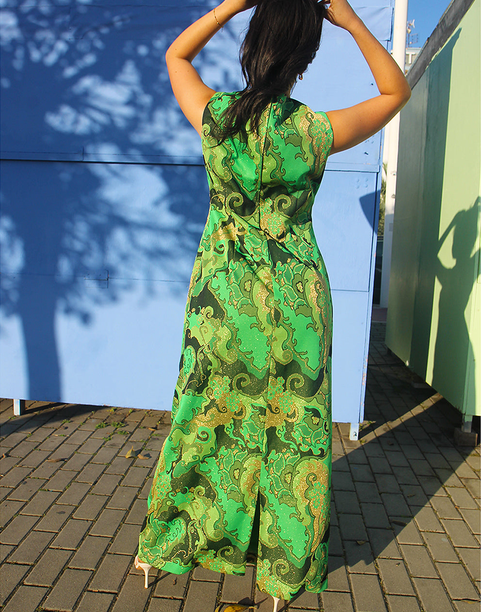 Retro Maxi Dress
