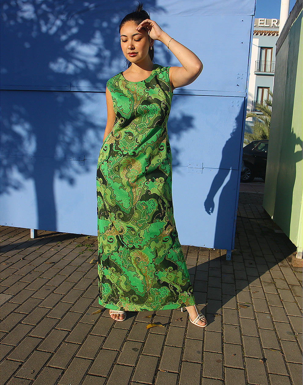 Retro Maxi Dress