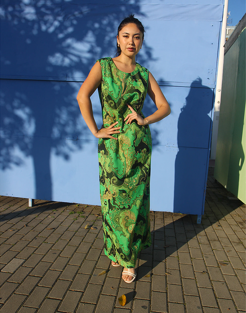 Retro Maxi Dress