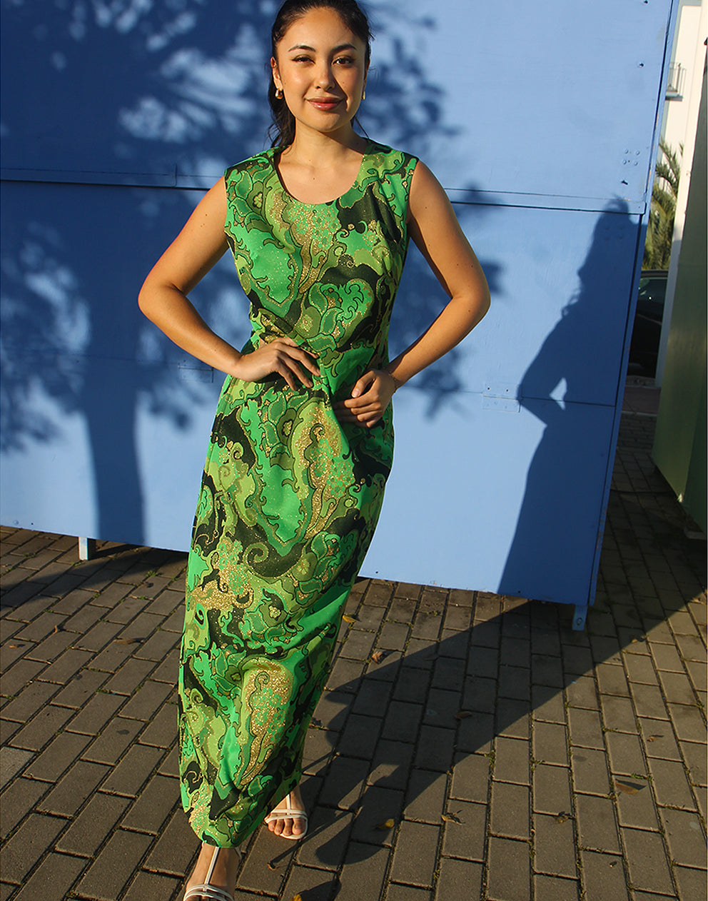 Retro Maxi Dress