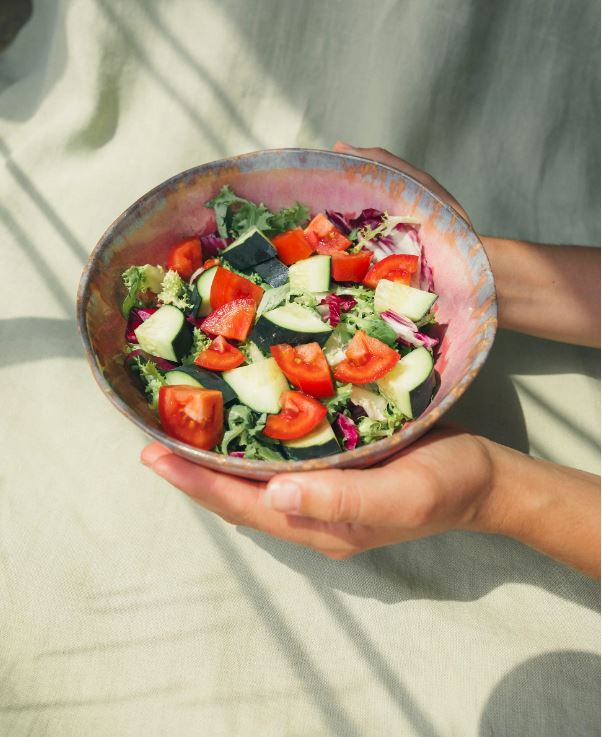 Pink Salad Bowl