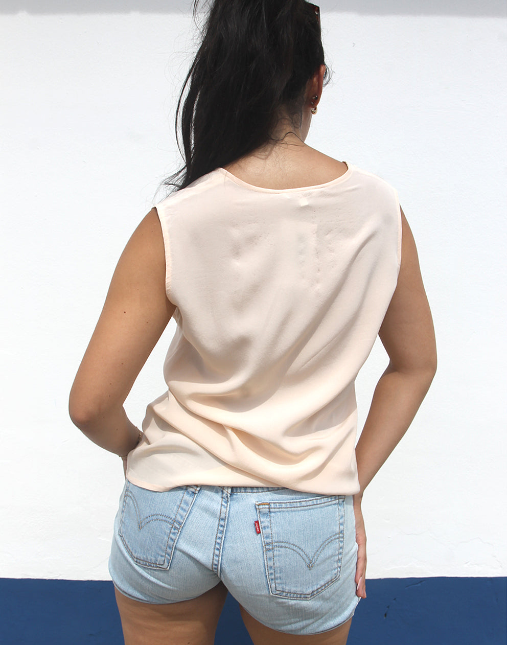 Top de seda 