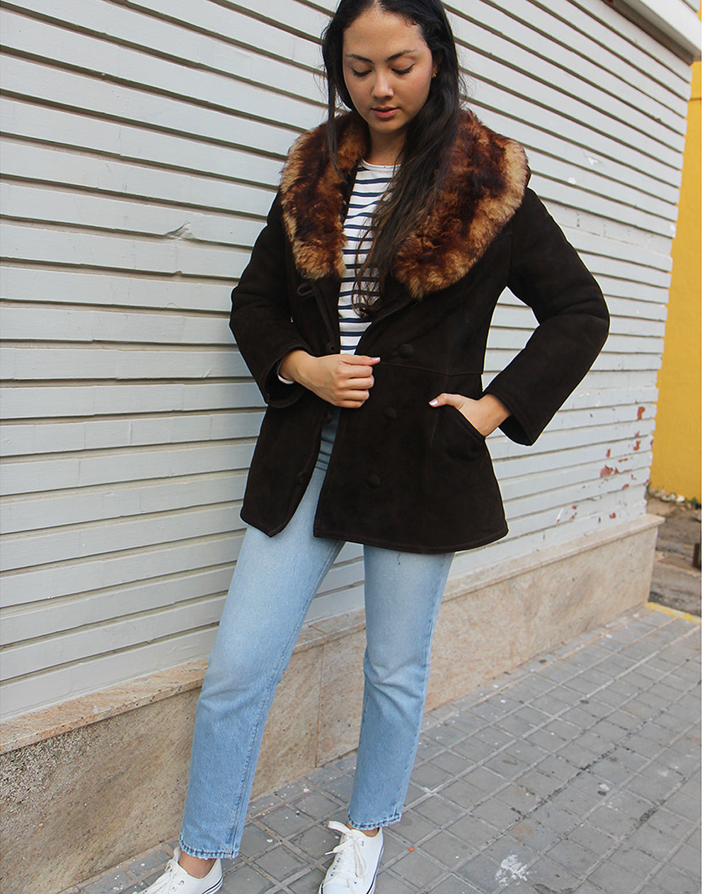 SHEEPSKIN COAT