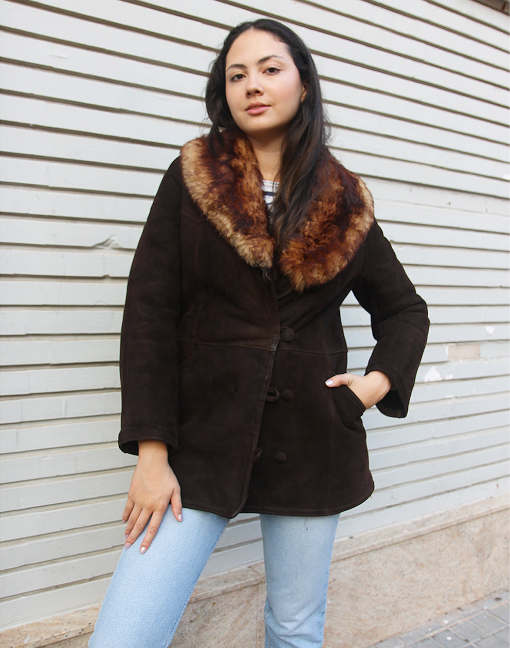 SHEEPSKIN COAT