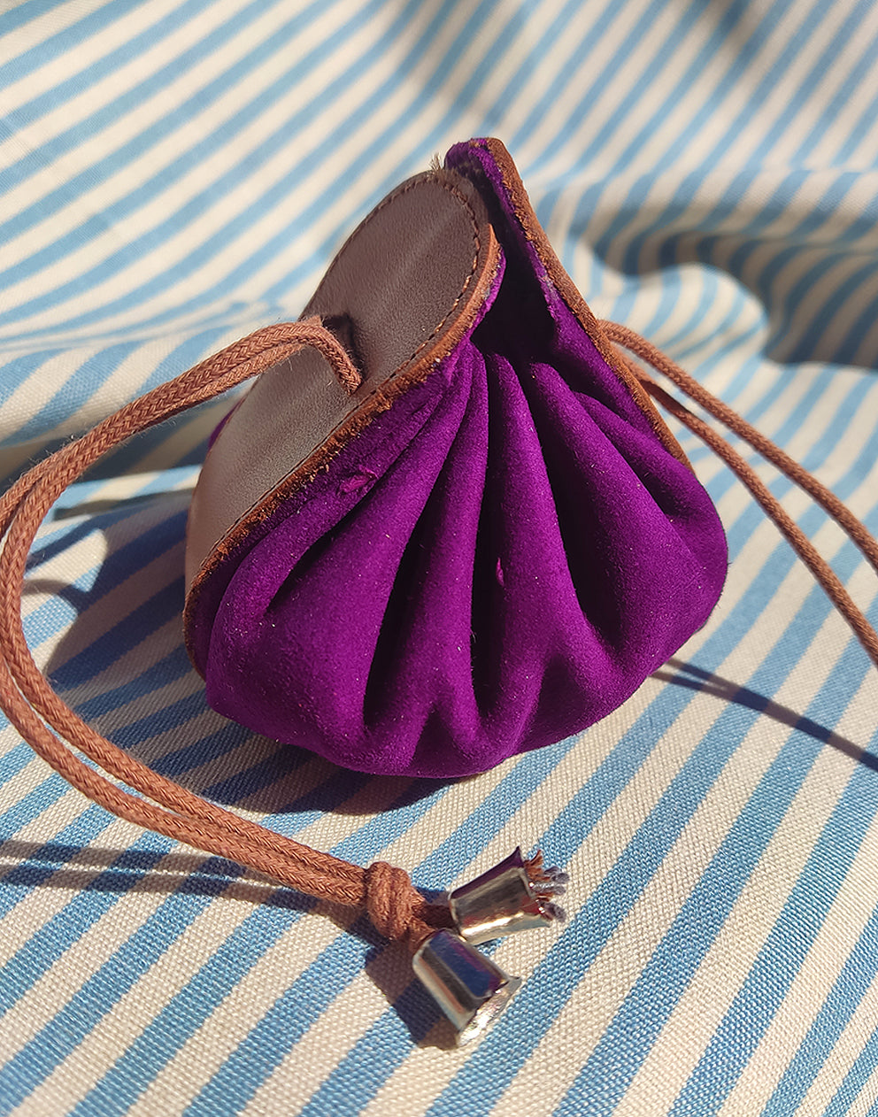 Suede Purse