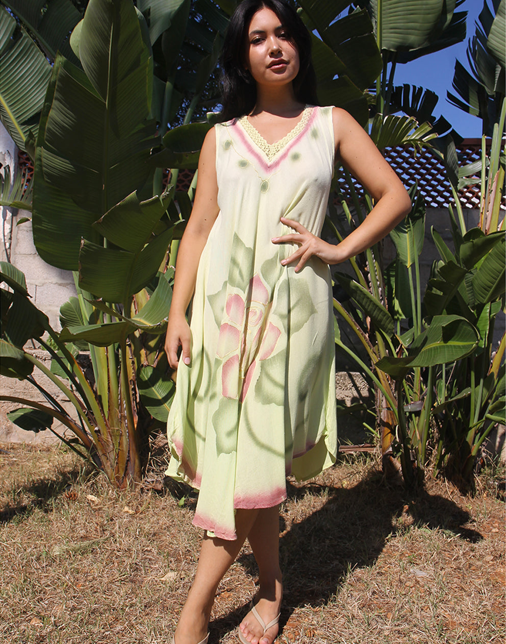 Sleeveless Beach Dress
