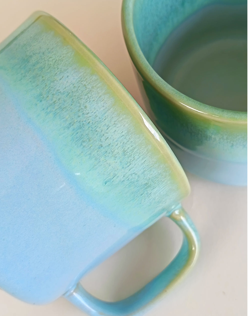Turquoise Coffee Cup