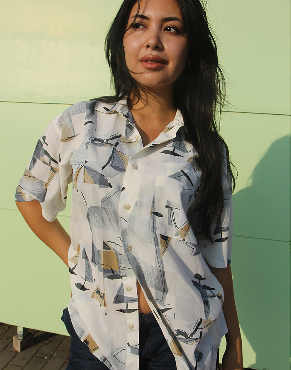 White Vintage Shirt