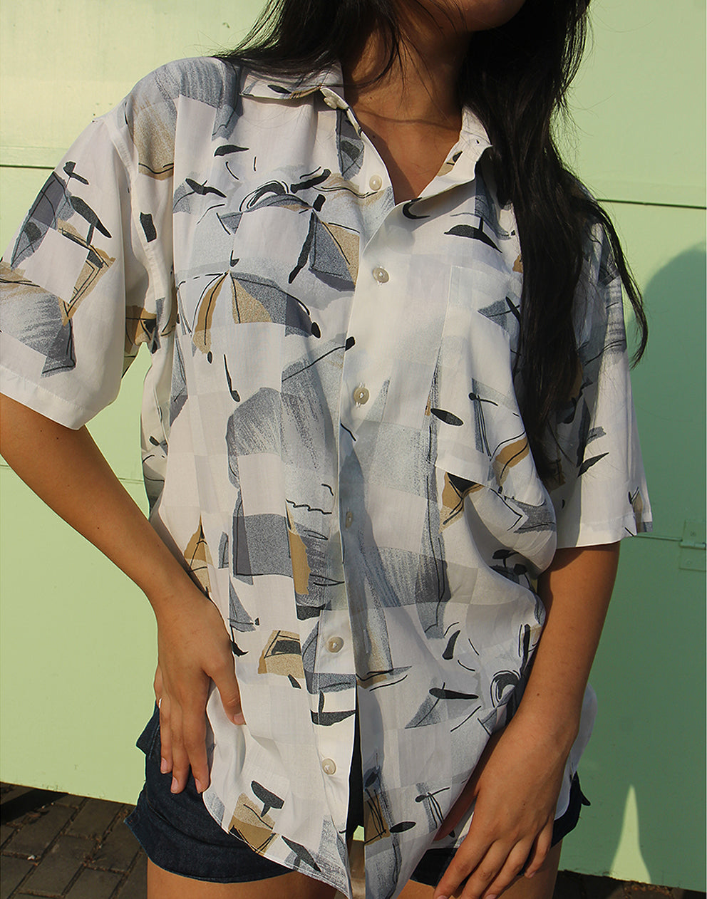 White Vintage Shirt