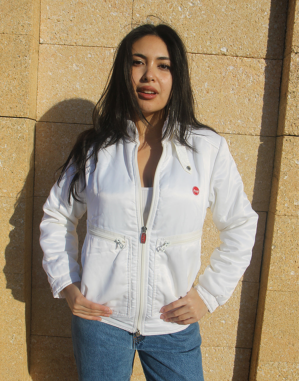 White Ski Jacket