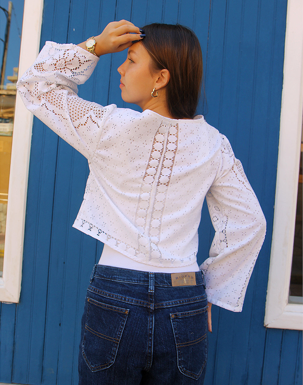 White Lace Top