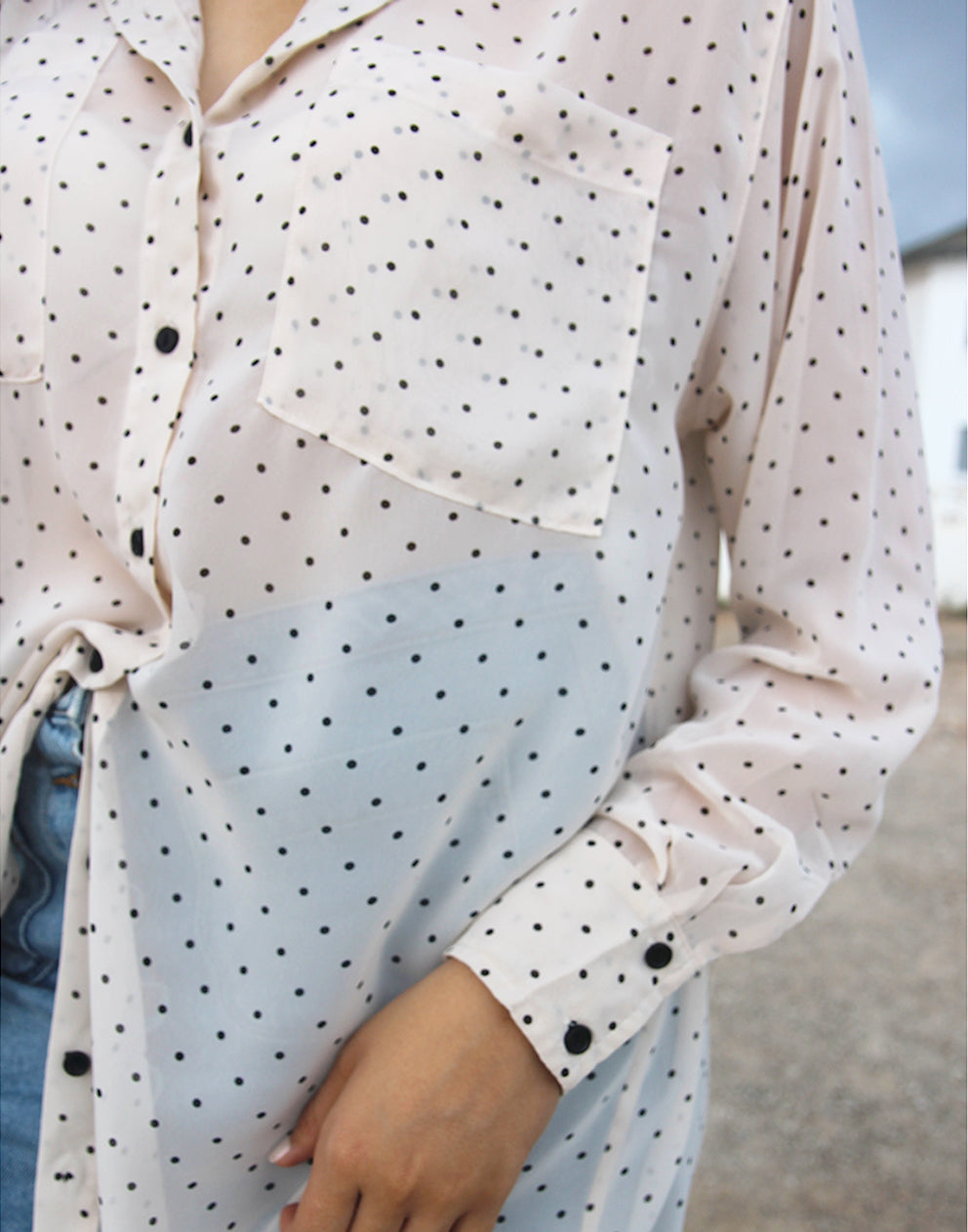 White Long Sleeve Shirt