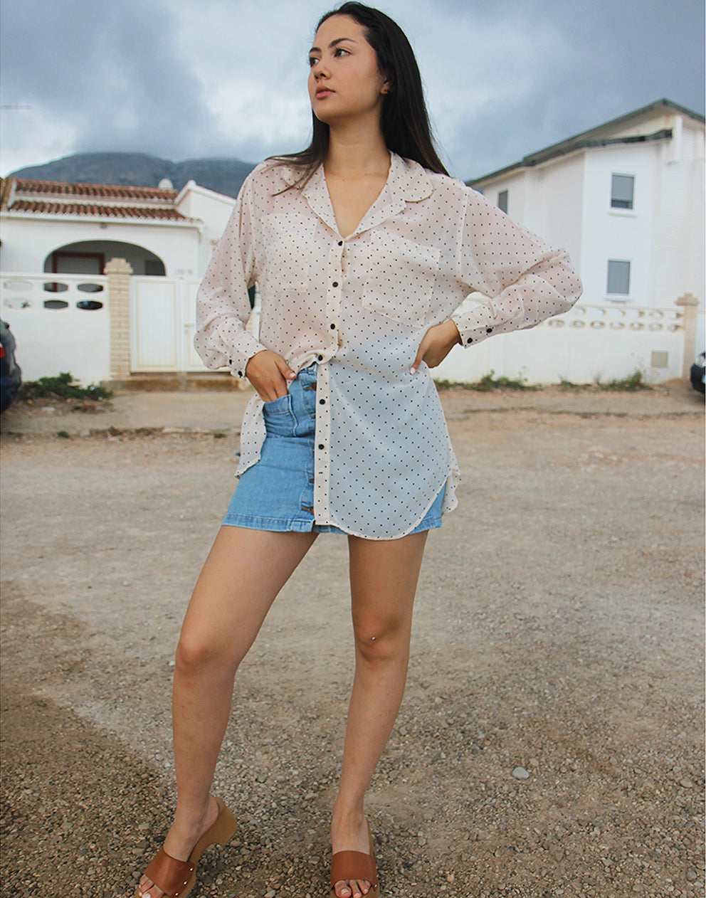 White Long Sleeve Shirt