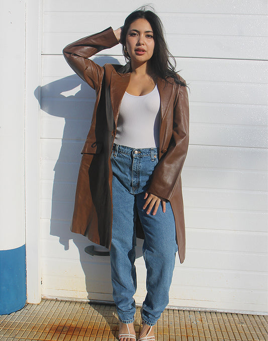 Brown Leather Jacket