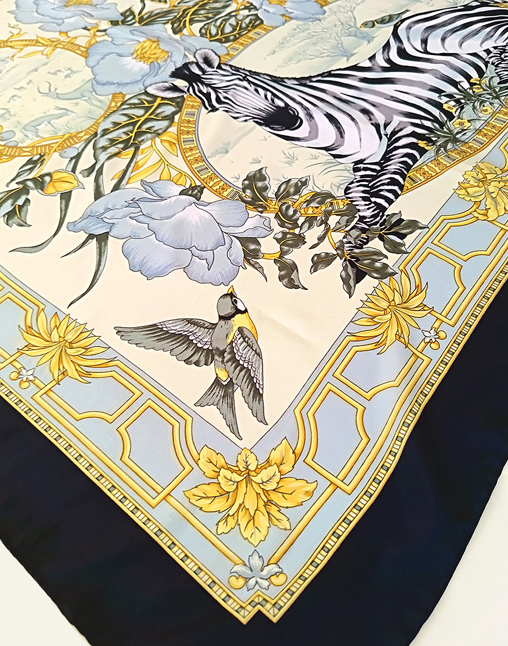 Womens Scarf - Zebra Print