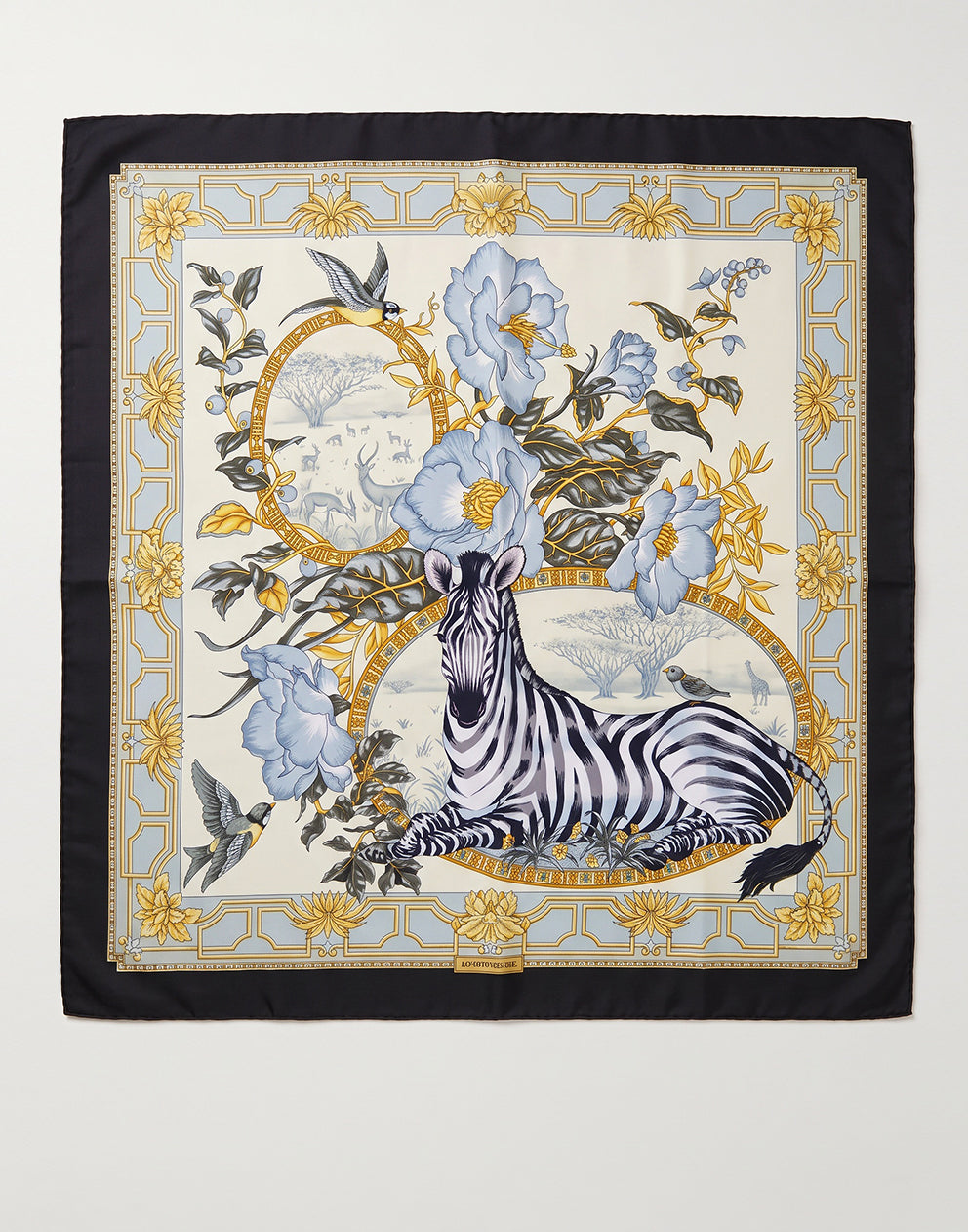 Womens Scarf - Zebra Print