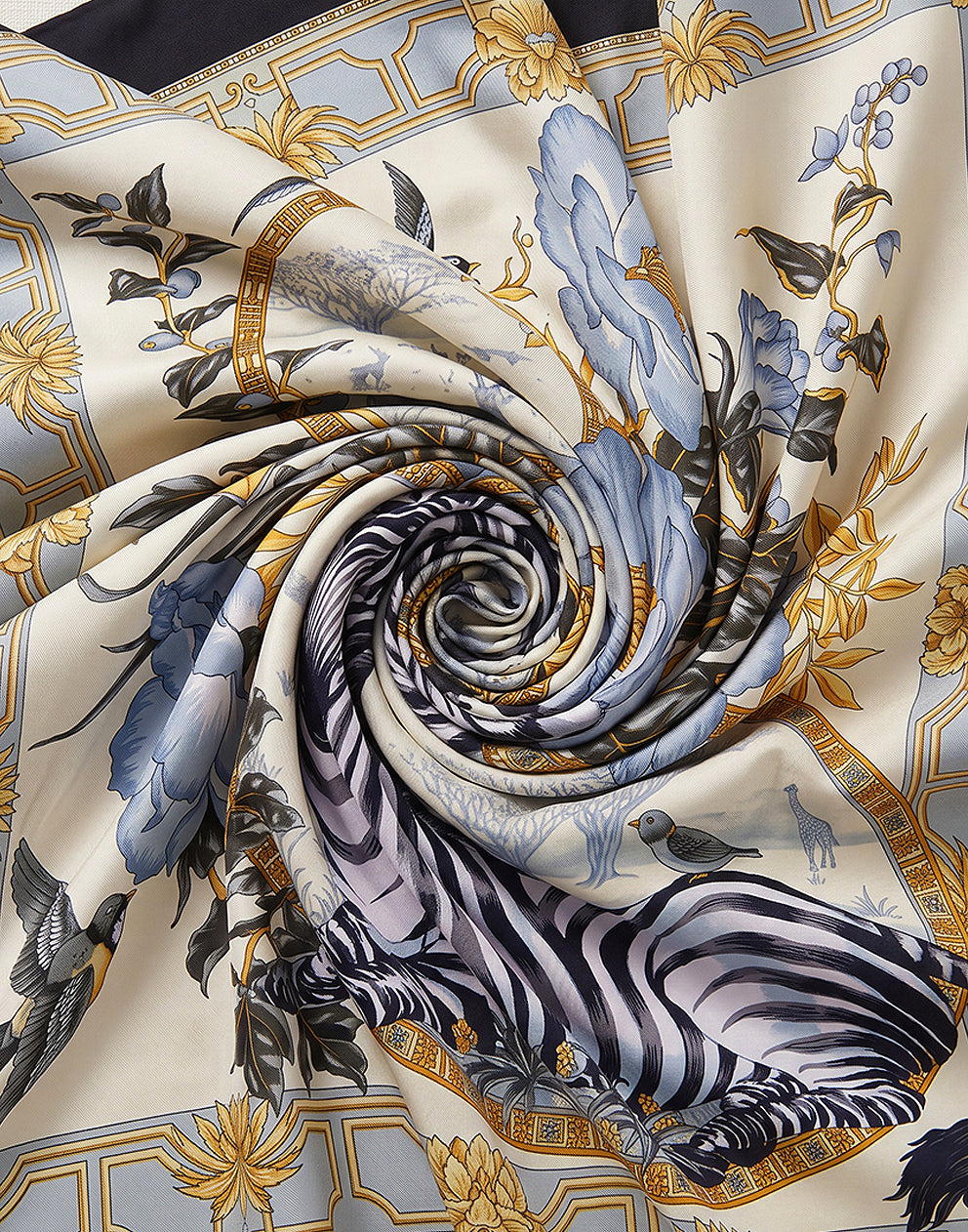 Womens Scarf - Zebra Print