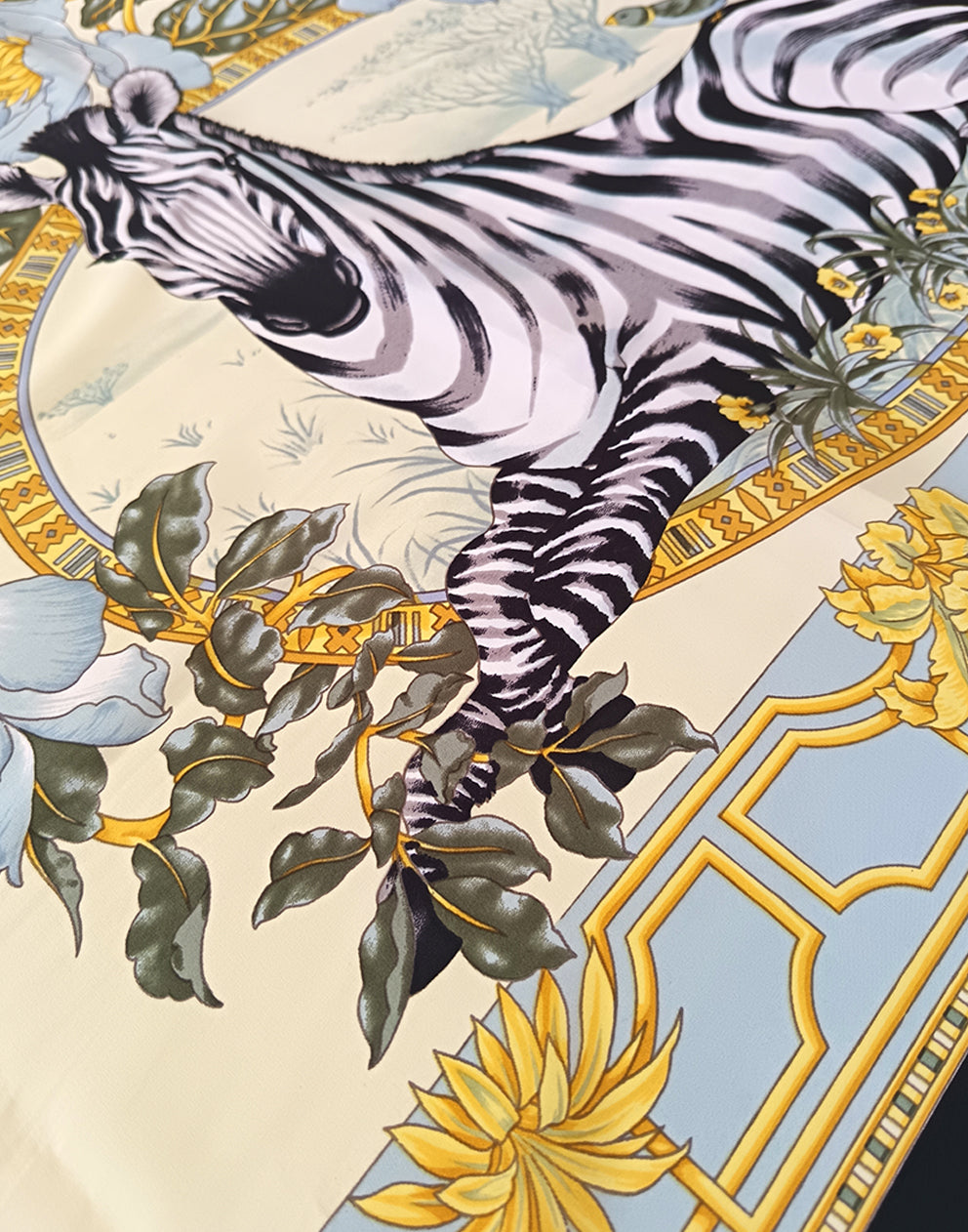 Womens Scarf - Zebra Print