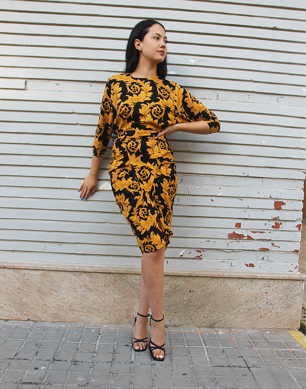 Long Sleeve Midi Dress