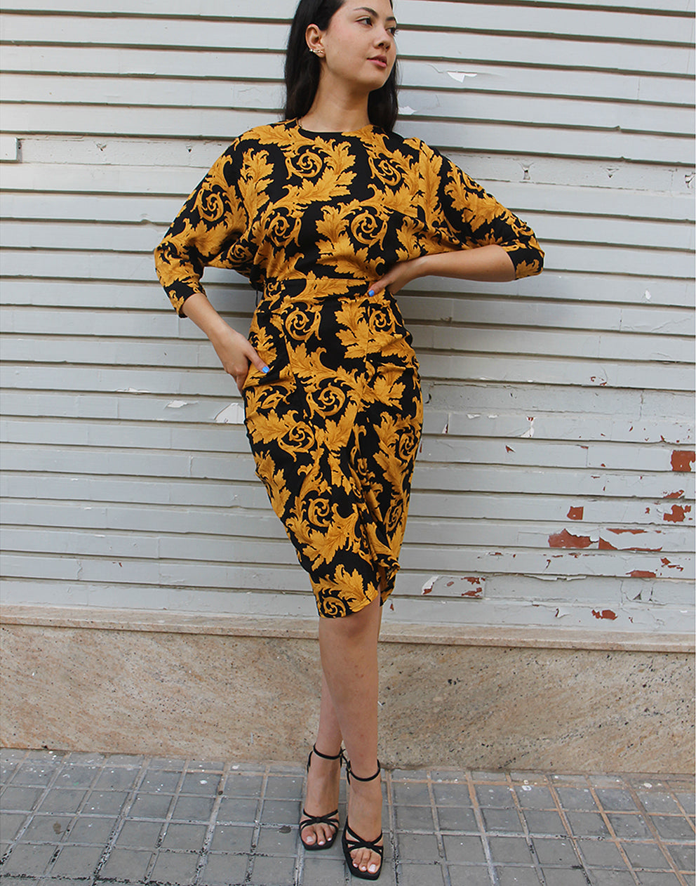 Long Sleeve Midi Dress