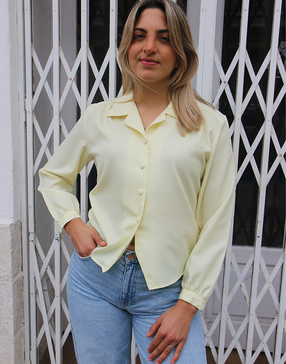 Yellow Blouse