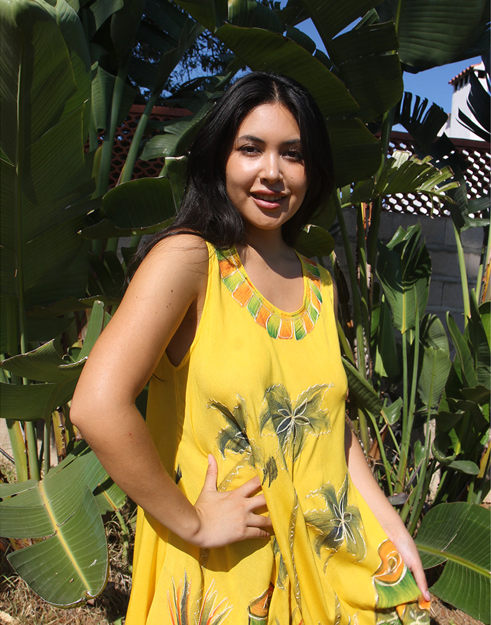 Yellow Beach Dress