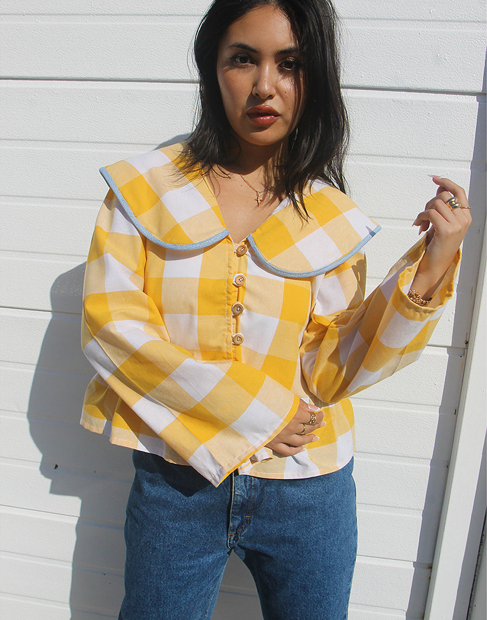 Yellow Blouse