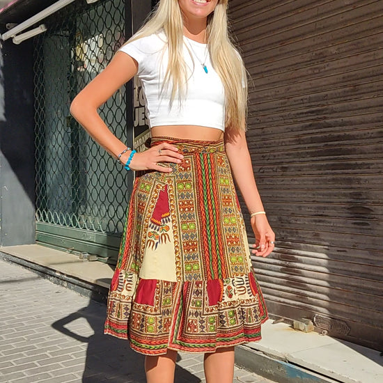 boho skirt 