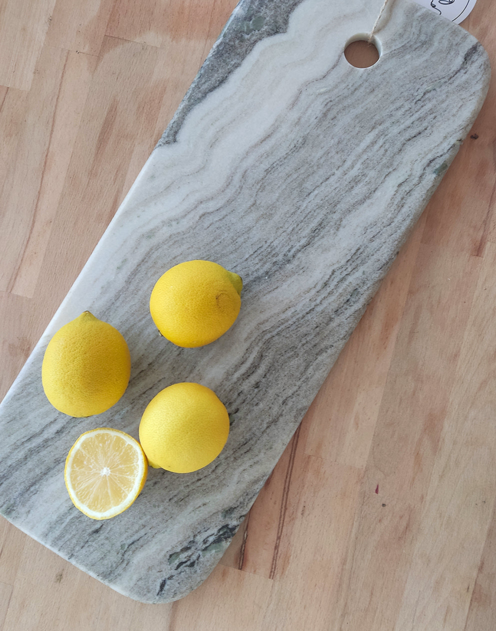 Marble Chopping Board in Grey