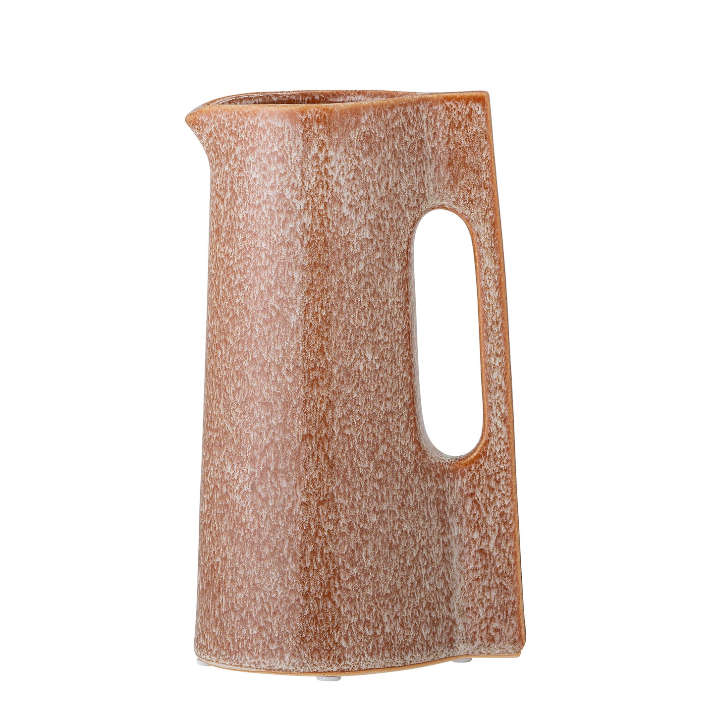 Natural Terracotta Stoneware Textured Vase & Water Jug