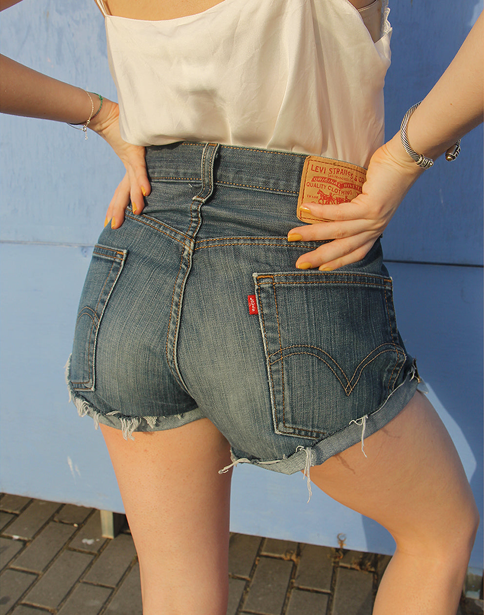 501 Levi's Rolled Shorts